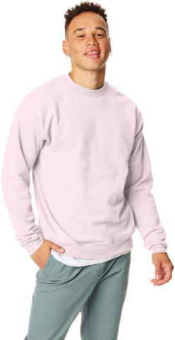 P160 Hanes® PrintPro®XP™ Comfortblend® Sweats in Pale pink front view