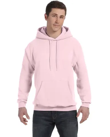 P170 Hanes® PrintPro®XP™ Comfortblend® Hooded in Pale pink front view