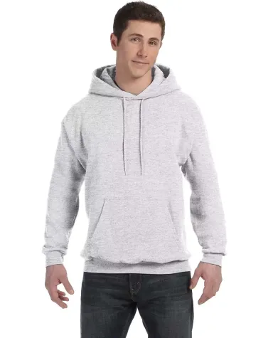 P170 Hanes® PrintPro®XP™ Comfortblend® Hooded in Ash front view