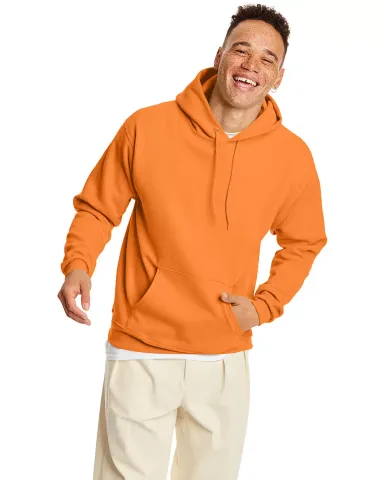 P170 Hanes® PrintPro®XP™ Comfortblend® Hooded in Tennessee orange front view
