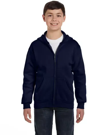 P480 Hanes® PrintPro®XP™ Comfortblend® Youth  in Navy front view