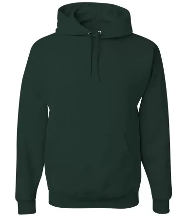 996M JERZEES® NuBlend™ Hooded Pullover Sweatshi FOREST GREEN front view