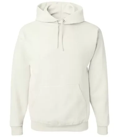 996M JERZEES® NuBlend™ Hooded Pullover Sweatshi WHITE front view