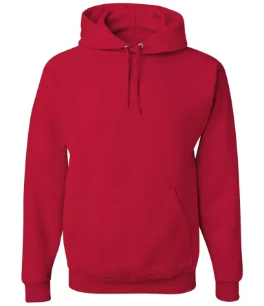 996M JERZEES® NuBlend™ Hooded Pullover Sweatshi TRUE RED front view