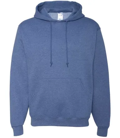 996M JERZEES® NuBlend™ Hooded Pullover Sweatshi VINTAGE HTH BLUE front view