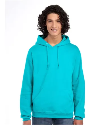 996M JERZEES® NuBlend™ Hooded Pullover Sweatshi CALIFORNIA BLUE front view