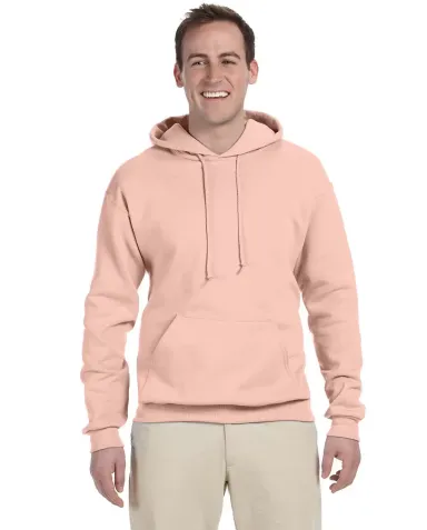 996M JERZEES® NuBlend™ Hooded Pullover Sweatshi BLUSH PINK front view