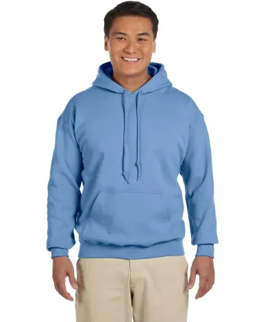 18500 Gildan Heavyweight Blend Hooded Sweatshirt in Carolina blue front view