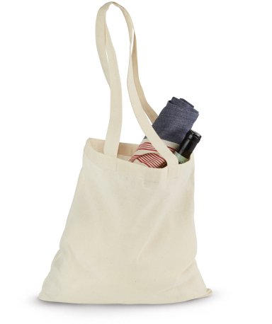 115 Gemline Economy Tote in Natural front view