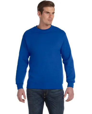 1200 Gildan® DryBlend® Crew Neck Sweatshirt in Royal front view