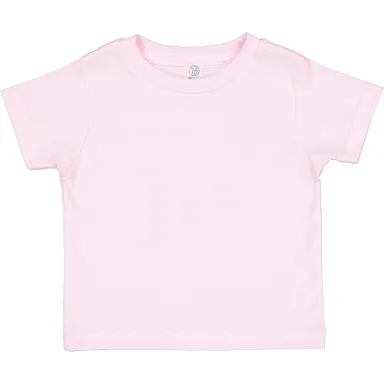 3301T Rabbit Skins Toddler Cotton T-Shirt in Ballerina front view
