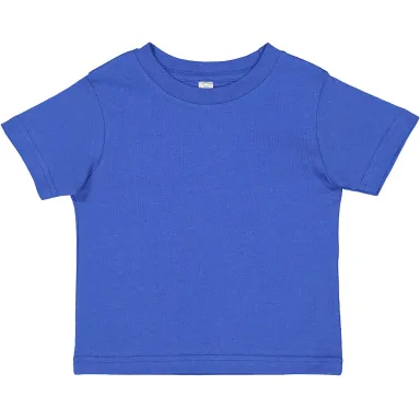 3301T Rabbit Skins Toddler Cotton T-Shirt in Royal front view