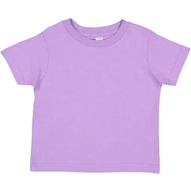 3301T Rabbit Skins Toddler Cotton T-Shirt in Lavender front view