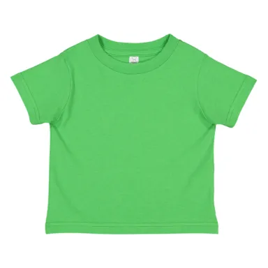 3322 Rabbit Skins Infant Fine Jersey T-Shirt in Apple front view