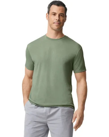 42000 Gildan Adult Core Performance T-Shirt  in Sage front view