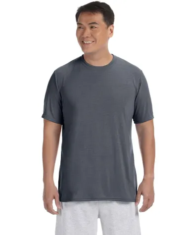 42000 Gildan Adult Core Performance T-Shirt  in Charcoal front view