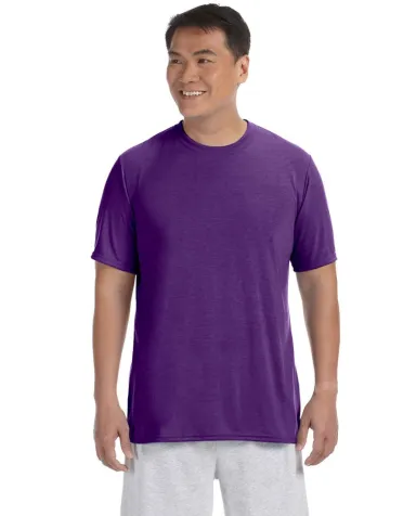 42000 Gildan Adult Core Performance T-Shirt  in Purple front view