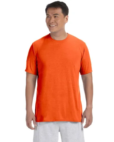 42000 Gildan Adult Core Performance T-Shirt  in Orange front view