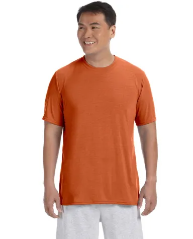 42000 Gildan Adult Core Performance T-Shirt  in T orange front view