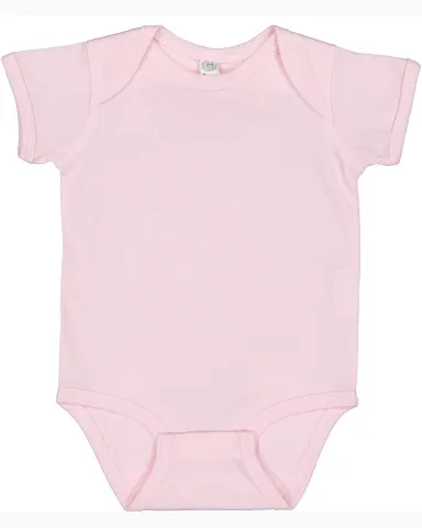 4424 Rabbit Skins Infant Fine Jersey Creeper in Ballerina front view