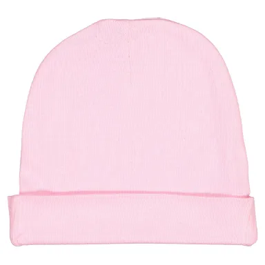 4451 Rabbit Skins Infant Cap in Pink front view