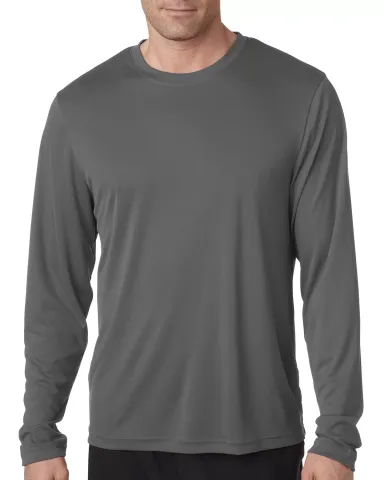 482L Hanes Adult Cool DRI in Graphite front view