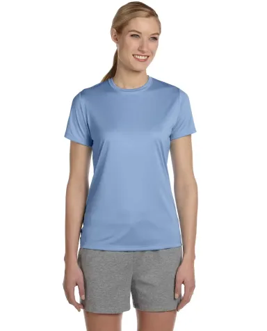 4830 Hanes Ladies' Cool DRI in Light blue front view