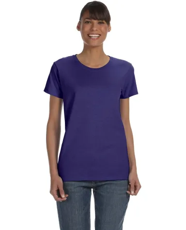 5000L Gildan Missy Fit Heavy Cotton T-Shirt in Lilac front view