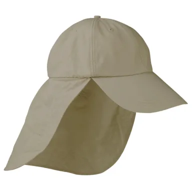 EOM101 Adams Extreme Outdoor Cap in Khaki front view