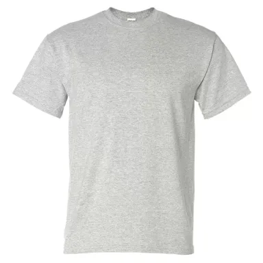 8000 Gildan Adult DryBlend T-Shirt ASH GREY front view