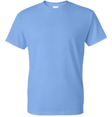 8000 Gildan Adult DryBlend T-Shirt CAROLINA BLUE front view