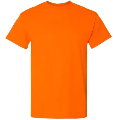 8000 Gildan Adult DryBlend T-Shirt S ORANGE front view