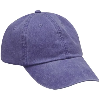 Adams LP101 Twill Optimum Dad Hat in Purple front view