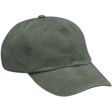 Adams LP101 Twill Optimum Dad Hat in Spruce green front view