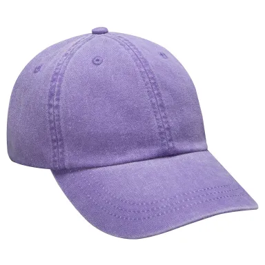 Adams LP101 Twill Optimum Dad Hat in Grape front view