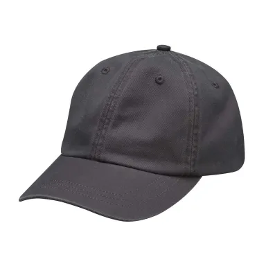 Adams LP104 Twill Optimum II Dad Hat in Charcoal gray front view
