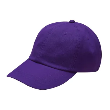 Adams LP104 Twill Optimum II Dad Hat in Purple front view