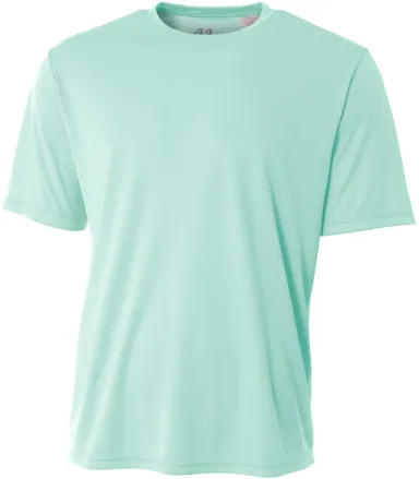 N3142 A4 Adult Cooling Performance Crew in Pastel mint front view