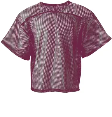 NB4190 A4 Youth All Porthole Practice Jersey MAROON front view