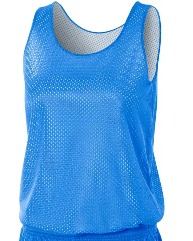 NW1000 A4 Reversible Mesh Tank in Royal/ white front view