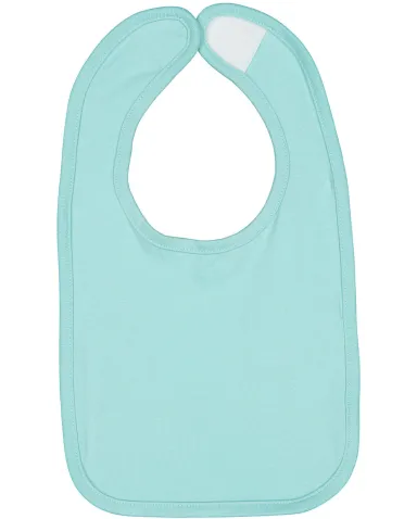 R1005 Rabbit Skins Infant Self-Adhesive Bib in Chill front view