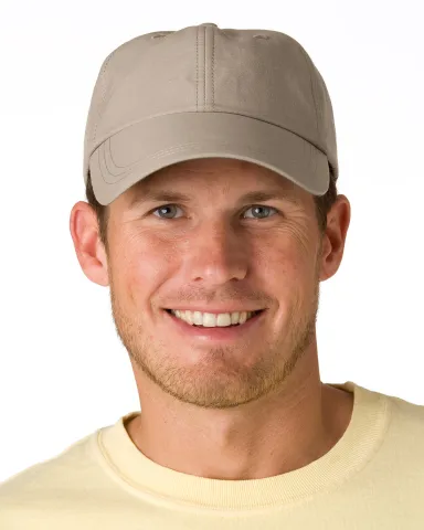 SH101 Adams Sunshield Unconstructed Blended Cap wi in Stone front view