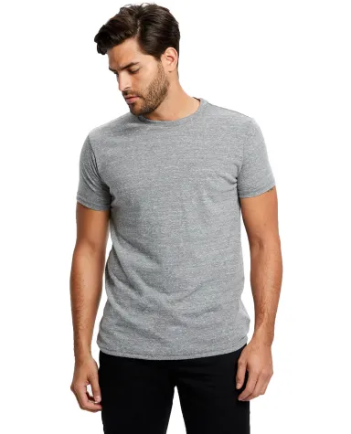 US2229 US Blanks Tri-Blend Jersey Tee in Tri grey front view