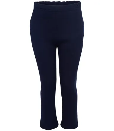 974Y JERZEES - Nublend® Youth 50/50 Open Bottom S J NAVY front view
