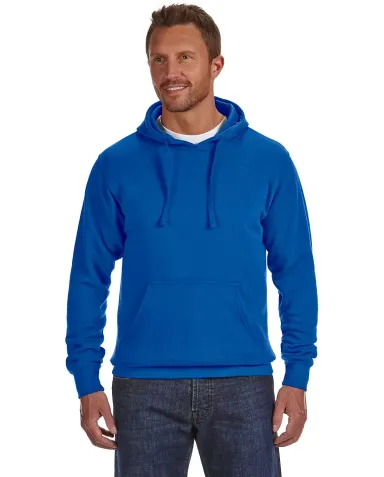 8620 J. America - Cloud Fleece Hooded Pullover Swe ROYAL front view