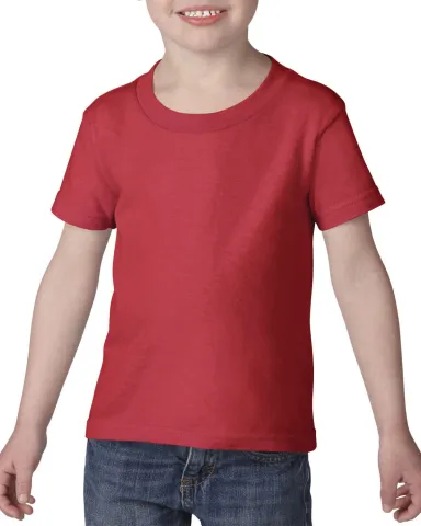5100P Gildan - Toddler Heavy Cotton T-Shirt in Red front view