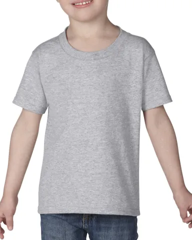 5100P Gildan - Toddler Heavy Cotton T-Shirt in Sport grey front view
