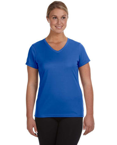 1790 Augusta Sportswear - Ladies' V-Neck Wicking T in Royal front view