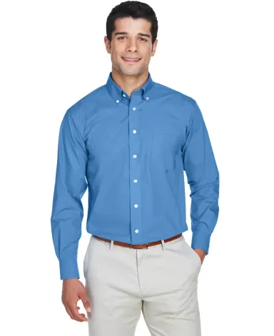 D620T Devon & Jones Men's Tall Crown Collection So FRENCH BLUE front view