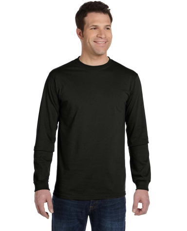 EC1500 econscious 5.5 oz., 100% Organic Cotton Cla in Black front view